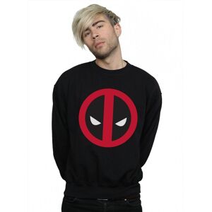 Marvel Men's Deadpool Large Clean Logo Sweatshirt in Black Size: 3XL Black 3XL Marvel Men's Deadpool Large Clean Logo Sweatshirt in Black Size: 3XL Black 3XL