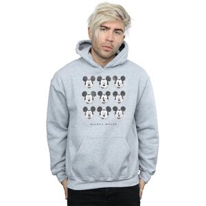 Disney Men's Mickey Mouse Wink & Smile Hoodie in Grey Size: Small Grey S Disney Men's Mickey Mouse Wink & Smile Hoodie in Grey Size: Small Grey S