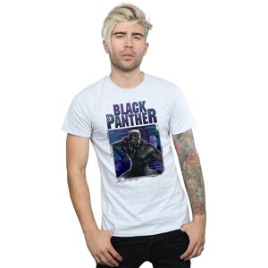 Marvel Men's Black Panther Tech Badge T-Shirt in Grey Size: Large Grey L Marvel Men's Black Panther Tech Badge T-Shirt in Grey Size: Large Grey L