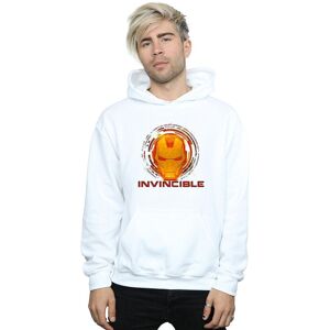 Marvel Men's Avengers Iron Man Invincible Hoodie in White Size: Medium White M Marvel Men's Avengers Iron Man Invincible Hoodie in White Size: Medium White M