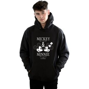 Disney Men's Mickey & Minnie Mouse Mousecrush Mondays Hoodie in Black Size: Small Black S Disney Men's Mickey & Minnie Mouse Mousecrush Mondays Hoodie in Black Size: Small Black S