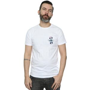 Disney Men's Minnie Mouse Dancing Chest T-Shirt in White Size: XL White XL Disney Men's Minnie Mouse Dancing Chest T-Shirt in White Size: XL White XL