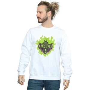 Disney Men's The Descendants Maleficent Long Live Sweatshirt in White Size: 2XL White 2XL Disney Men's The Descendants Maleficent Long Live Sweatshirt in White Size: 2XL White 2XL