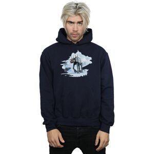 Star Wars Men's Christmas AT-AT Reindeer Hoodie in Navy Size: Large Navy L Star Wars Men's Christmas AT-AT Reindeer Hoodie in Navy Size: Large Navy L