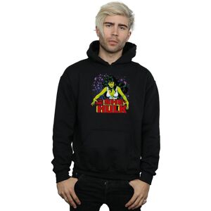 Marvel Men's The Savage She-Hulk Hoodie in Black Size: Medium Black M Marvel Men's The Savage She-Hulk Hoodie in Black Size: Medium Black M