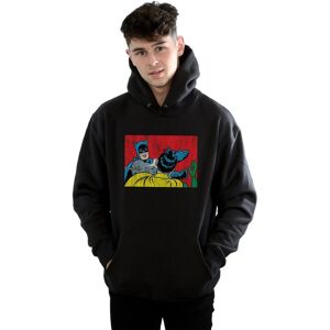 DC Comics Men's Batman Robin Slap Hoodie in Black Size: 5XL Black 5XL DC Comics Men's Batman Robin Slap Hoodie in Black Size: 5XL Black 5XL