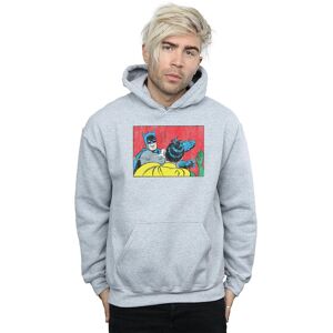 DC Comics Men's Batman Robin Slap Hoodie in Grey Size: 3XL Grey 3XL DC Comics Men's Batman Robin Slap Hoodie in Grey Size: 3XL Grey 3XL