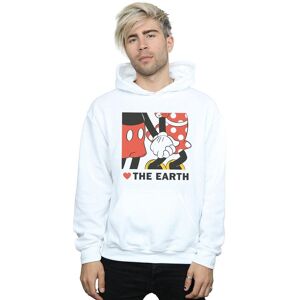 Disney Mickey Mouse Heart Hoodie - Heavy Cotton - S-5XL Disney Mickey Mouse Heart Hoodie - Heavy Cotton - S-5XL