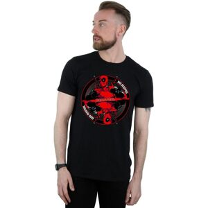Marvel Men's Deadpool Good Bad T-Shirt in Black Size: 2XL Black 2XL Marvel Men's Deadpool Good Bad T-Shirt in Black Size: 2XL Black 2XL