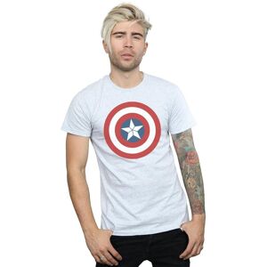 Marvel Men's Captain America Civil War Shield T-Shirt in Grey Size: Small Grey S Marvel Men's Captain America Civil War Shield T-Shirt in Grey Size: Small Grey S