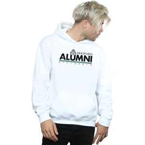 Harry Potter Men's Hogwarts Alumni Slytherin Hoodie in White Size: Medium White M Harry Potter Men's Hogwarts Alumni Slytherin Hoodie in White Size: Medium White M