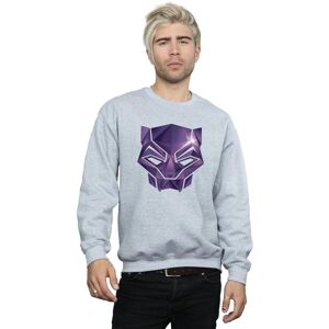 Marvel Men's Avengers Infinity War Black Panther Geometric Sweatshirt in Grey Size: Medium Grey M Marvel Men's Avengers Infinity War Black Panther Geometric Sweatshirt in Grey Size: Medium Grey M
