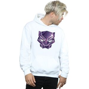 Marvel Men's Avengers Infinity War Black Panther Geometric Hoodie in White Size: 4XL White 4XL Marvel Men's Avengers Infinity War Black Panther Geometric Hoodie in White Size: 4XL White 4XL