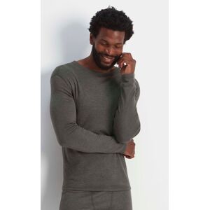 TOG24 Men's 'Meru' Cashmere Touch Base Layer Crew Neck in Dark Grey Size: Large Dark Grey L TOG24 Men's 'Meru' Cashmere Touch Base Layer Crew Neck in Dark Grey Size: Large Dark Grey L