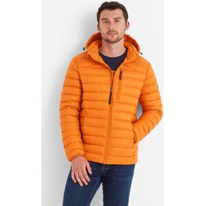 TOG24 Men's 'North' Hooded Down Jacket in Orange Size: Large Orange L TOG24 Men's 'North' Hooded Down Jacket in Orange Size: Large Orange L