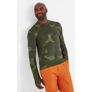 TOG24 Men's 'Snowdon' Camo Thermal Base Layer Crew Neck in Khaki Size: Large Khaki L TOG24 Men's 'Snowdon' Camo Thermal Base Layer Crew Neck in Khaki Size: Large Khaki L