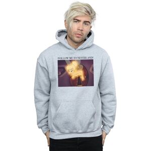 Disney Men's Tinker Bell Follow Me Hoodie in Grey Size: 5XL Grey 5XL Disney Men's Tinker Bell Follow Me Hoodie in Grey Size: 5XL Grey 5XL