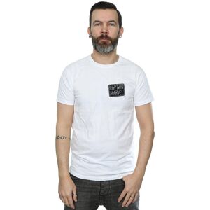 Marvel Men's Captain Breast Patch T-Shirt in White Size: 2XL White 2XL Marvel Men's Captain Breast Patch T-Shirt in White Size: 2XL White 2XL