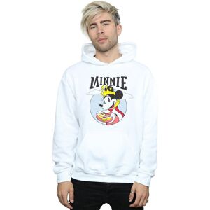 Disney Men's Minnie Mouse Queen Hoodie in White Size: 4XL White 4XL Disney Men's Minnie Mouse Queen Hoodie in White Size: 4XL White 4XL
