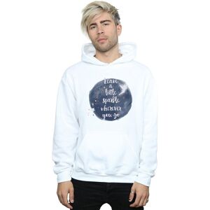 Disney Men's Tinker Bell A Little Sparkle Hoodie in White Size: Small White S Disney Men's Tinker Bell A Little Sparkle Hoodie in White Size: Small White S