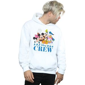Disney Men's Mickey Mouse Friends Hoodie in White Size: 5XL White 5XL Disney Men's Mickey Mouse Friends Hoodie in White Size: 5XL White 5XL