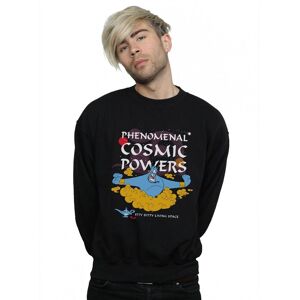 Disney Men's Aladdin Genie Phenomenal Cosmic Powers Sweatshirt in Black Size: 2XL Black 2XL Disney Men's Aladdin Genie Phenomenal Cosmic Powers Sweatshirt in Black Size: 2XL Black 2XL