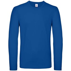 B&C Men's E150 Long Sleeve T-Shirt in Blue Size: Medium Blue M B&C Men's E150 Long Sleeve T-Shirt in Blue Size: Medium Blue M