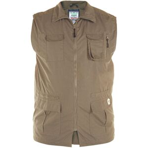 Duke Enzo Kingsize Multi Pocket Hunting Waistcoat - Brown - Men Duke Enzo Kingsize Multi Pocket Hunting Waistcoat - Brown - Men