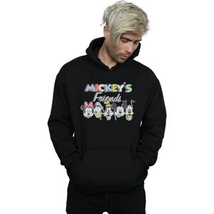 Disney Men's Mickey Mouse Friends Faded Nostalgia Hoodie in Black Size: Medium Black M Disney Men's Mickey Mouse Friends Faded Nostalgia Hoodie in Black Size: Medium Black M