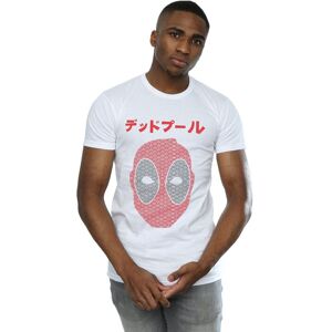 Marvel Deadpool Japanese Seigaiha Head T-Shirt - T-Shirt Marvel Deadpool Japanese Seigaiha Head T-Shirt - T-Shirt