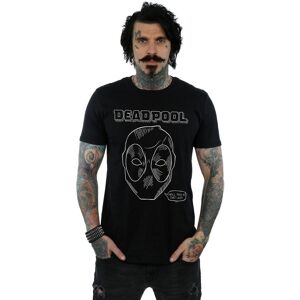 Marvel Men's Deadpool This Is Just Lazy T-Shirt in Black Size: Small Black S Marvel Men's Deadpool This Is Just Lazy T-Shirt in Black Size: Small Black S