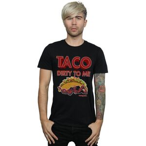 Marvel Men's Deadpool Taco Dirty To Me T-Shirt in Black Size: Small Black S Marvel Men's Deadpool Taco Dirty To Me T-Shirt in Black Size: Small Black S