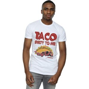 Marvel Men's Deadpool Taco Dirty To Me T-Shirt in White Size: 3XL White 3XL Marvel Men's Deadpool Taco Dirty To Me T-Shirt in White Size: 3XL White 3XL