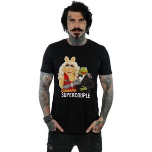 Disney Men's The Muppets Celebrity Supercouple T-Shirt in Black Size: Large Black L Disney Men's The Muppets Celebrity Supercouple T-Shirt in Black Size: Large Black L