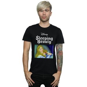 Disney Men's Sleeping Beauty Aurora T-Shirt in Black Size: 3XL Black 3XL Disney Men's Sleeping Beauty Aurora T-Shirt in Black Size: 3XL Black 3XL