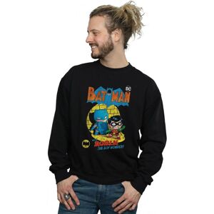 DC Comics Men's Super Friends Batman The Boy Wonder Sweatshirt in Black Size: 5XL Black 5XL DC Comics Men's Super Friends Batman The Boy Wonder Sweatshirt in Black Size: 5XL Black 5XL