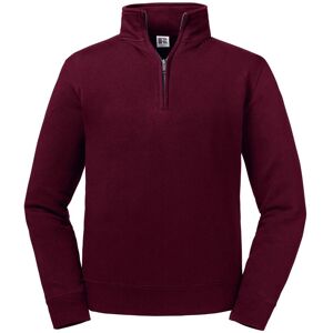 Russell Men's Authentic Quarter Zip Sweatshirt in Burgundy Size: 2XL Burgundy 2XL Russell Men's Authentic Quarter Zip Sweatshirt in Burgundy Size: 2XL Burgundy 2XL