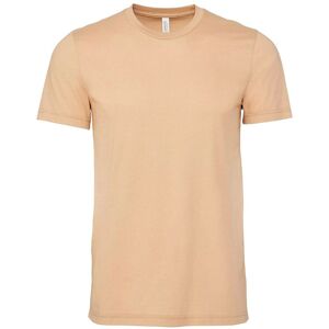Bella + Canvas Men's Canvas Jersey Crew Neck T-Shirt Short Sleeve T-Shirt in Light Sand Size: Medium Light Sand M Bella + Canvas Men's Canvas Jersey Crew Neck T-Shirt Short Sleeve T-Shirt in Light Sand Size: Medium Light Sand M