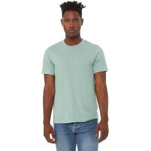 Bella + Canvas Men's Canvas Triblend Crew Neck Plain Short Sleeve T-Shirt in Light Blue Size: XL Light Blue XL Bella + Canvas Men's Canvas Triblend Crew Neck Plain Short Sleeve T-Shirt in Light Blue Size: XL Light Blue XL