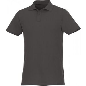 Elevate Men's Helios Short Sleeve Polo Shirt in Grey Size: 2XL Grey 2XL Elevate Men's Helios Short Sleeve Polo Shirt in Grey Size: 2XL Grey 2XL