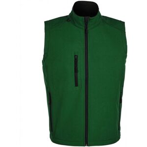 SOL'S Men's Rallye Soft Shell Bodywarmer Jacket in Bottle Green Size: XL Bottle Green XL SOL'S Men's Rallye Soft Shell Bodywarmer Jacket in Bottle Green Size: XL Bottle Green XL