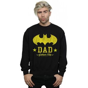 DC Comics Men's Batman I Am Bat Dad Sweatshirt in Black Size: 3XL Black 3XL DC Comics Men's Batman I Am Bat Dad Sweatshirt in Black Size: 3XL Black 3XL