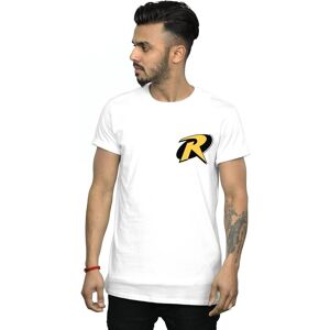 DC Comics Men's Batman Robin Logo T-Shirt in White Size: 5XL White 5XL DC Comics Men's Batman Robin Logo T-Shirt in White Size: 5XL White 5XL