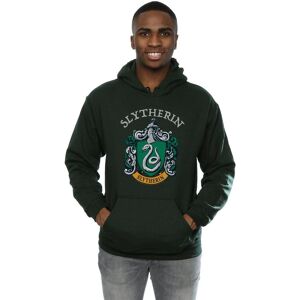 Harry Potter Men's Slytherin Crest Hoodie in Green Size: Large Green L Harry Potter Men's Slytherin Crest Hoodie in Green Size: Large Green L