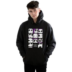 Disney Men's Nightmare Before Christmas Many Faces Of Jack Squares Hoodie in Black Size: Medium Black M Disney Men's Nightmare Before Christmas Many Faces Of Jack Squares Hoodie in Black Size: Medium Black M