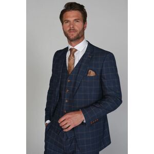 Paul Andrew Men's Hamleys - Check Blazer in Blue Size: 48R Blue 48R Paul Andrew Men's Hamleys - Check Blazer in Blue Size: 48R Blue 48R
