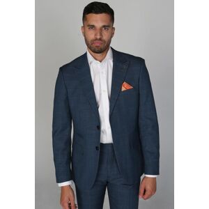 Paul Andrew Men's Viceroy - Prince of Wales Blazer in Blue Size: 36R Blue 36R Paul Andrew Men's Viceroy - Prince of Wales Blazer in Blue Size: 36R Blue 36R