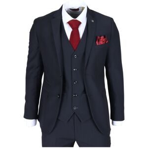 Paul Andrew Men's Parker Tailored Fit Blazer in Navy Size: 50R Navy 50R Paul Andrew Men's Parker Tailored Fit Blazer in Navy Size: 50R Navy 50R