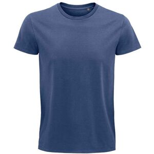 SOL'S Men's Pioneer T-Shirt in Mid Blue Size: Large Mid Blue L SOL'S Men's Pioneer T-Shirt in Mid Blue Size: Large Mid Blue L