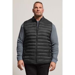 BadRhino Men's Padded Puffer Gilet in Black Size: XL Black XL BadRhino Men's Padded Puffer Gilet in Black Size: XL Black XL